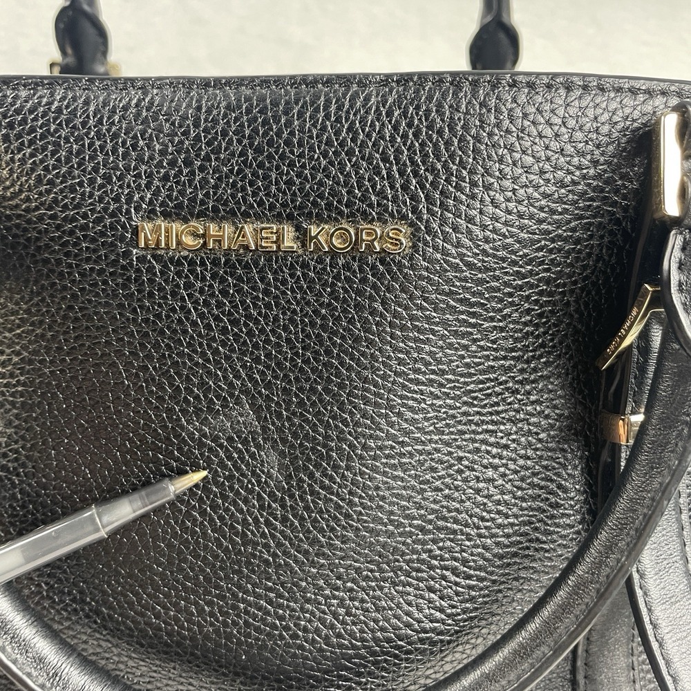 Michael Kors Bedford Legacy Large Black Leather Tote 30F9G06T3L Retails‎ $425 - Picture 10 of 16